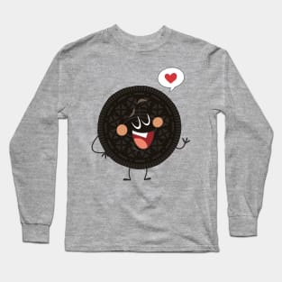 happy cookie Long Sleeve T-Shirt